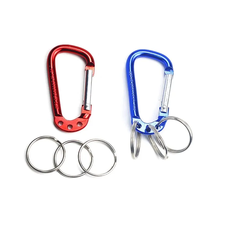 Customized High Quality Mountain Climbing Lightweight Rock Aluminum Carabiners
