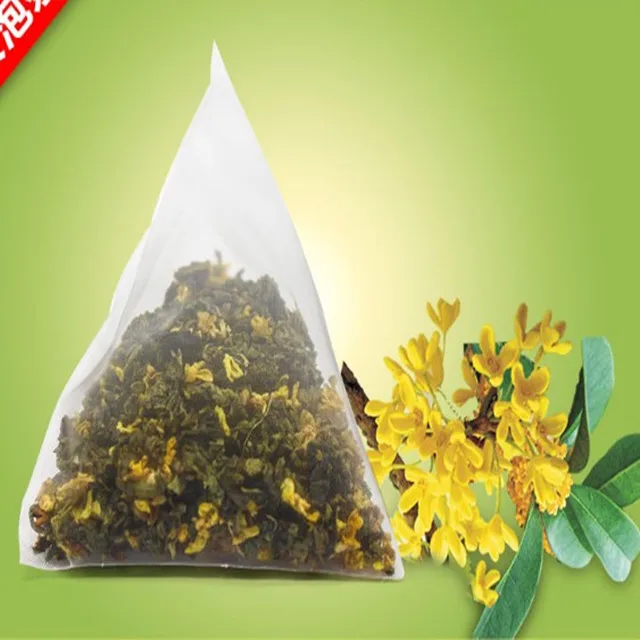  Оптовая продажа высококачественный чайный пакетик Oolong с цветами osmanhi зеленый