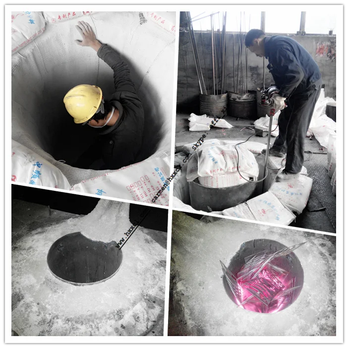 
High Alumina Easy Using Red Grout for Metal Smelting Furnace 