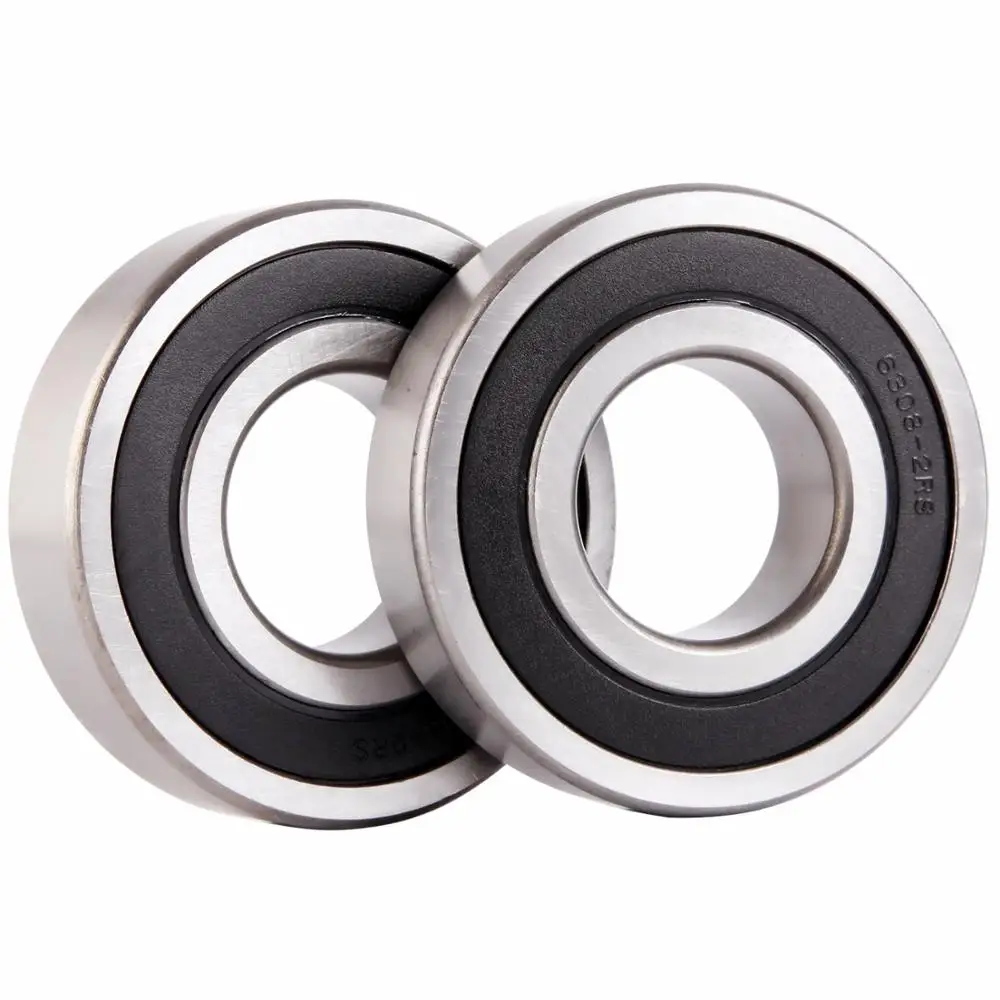 High quality chrome steel Gcr15 30x62x16mm deep groove ball bearings 6206 6206ZZ 6206-2rs for machinery