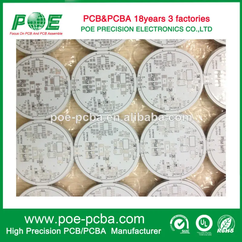 наивысшей мощности 2 слой fr4 hasl бессвинцовое свет pcb решений