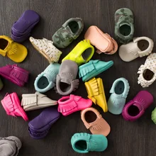 Fashion Leopard Camouflage Newborn Toddler First Walkers Moccasins Soft Kids Shoes Baby Prewalker Tassels PU Leather Shoes 2212