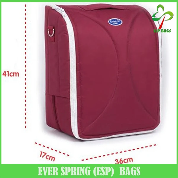 
Comfortable cotton fabric new born baby cot bed, long belt carrying baby bed bag 