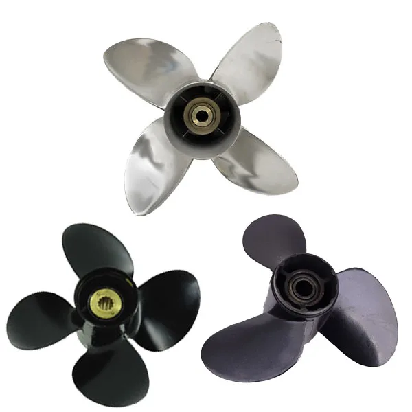 13 1/4 x 17 RH Aluminum Propeller 6E5-45945-01-00 13.25x17 Outdoor boat propeller marine propeller marine spare parts 3 blades