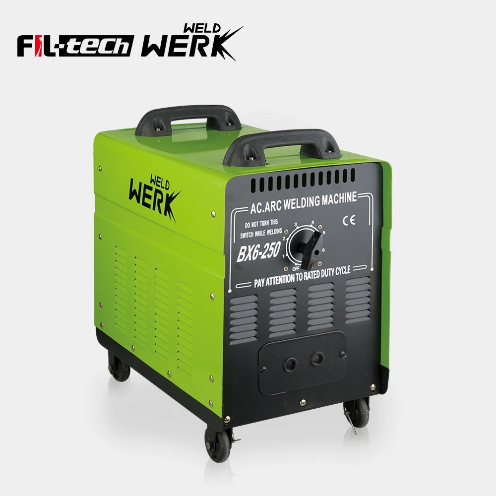 Professional factory perfect quality single phase transformer type fan cooling mma ac arc welder bx6 300 welding machine