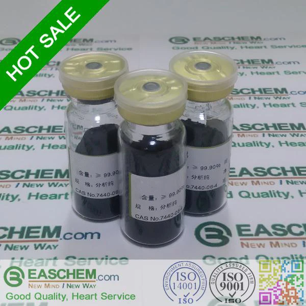 
High Purity Ruthenium Black Powder with Formula Ru and 7440-18-8 for Catalyst 