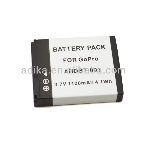 GoPro аксессуары аккумулятор для камер Hero 2/1. 1100mAh GP68