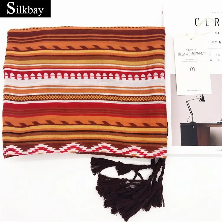 High quality pashmina lady spring scarf