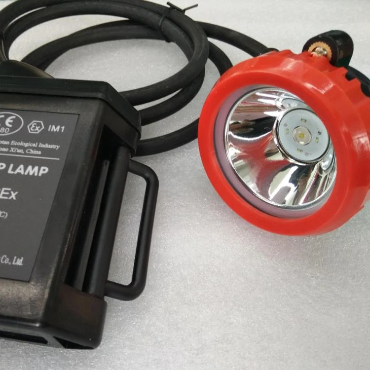 
ATEX LED corded Miners cap lamp, mining safety helmet lamp, explosion proof mining cap lights 