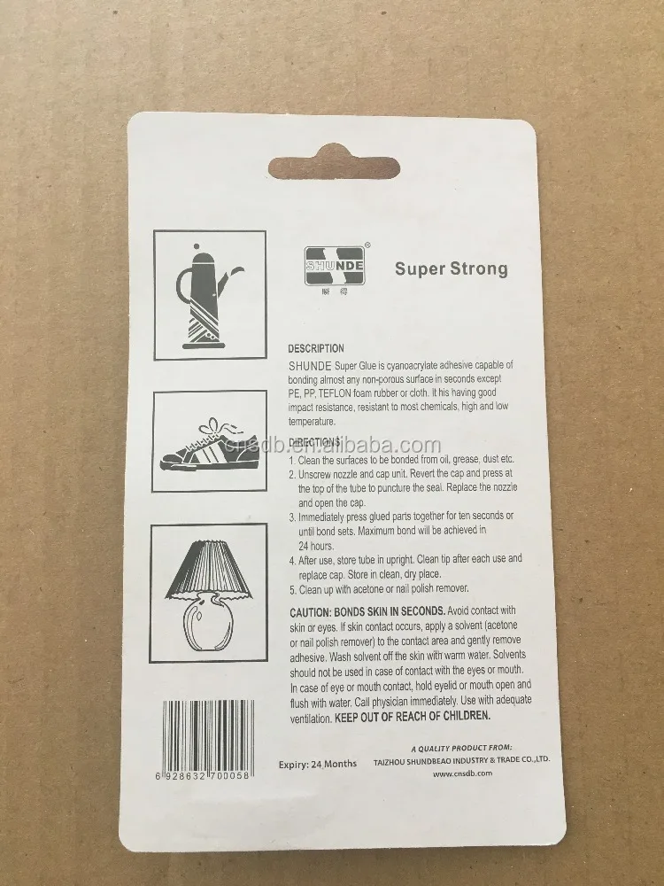 SINGLE  SUPER GLUE LIQUIDS SUPER GLUE CYANOACRYLATE ADHESIVE