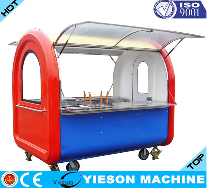 2016 новое поступление чипсы машин быстрого питания, киоск foods грузовик для продажи в Китае