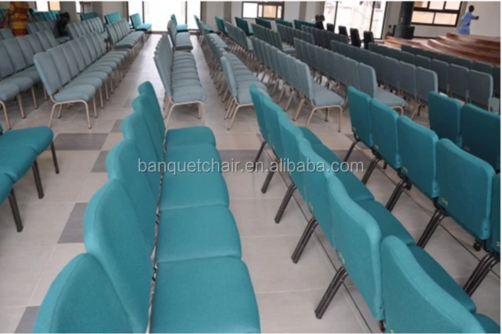 
Aluminium high density sponge church chair with low price 