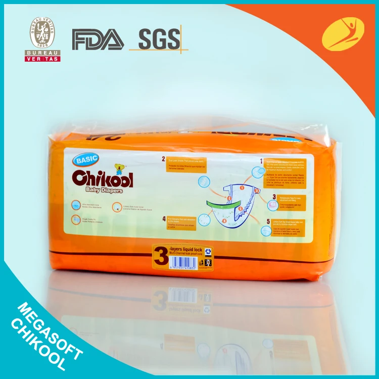 Chikool Good Quality Baby Diapers,clothlike Back Sheet Diapers for Baby Cloth Non Woven Fabric Babies Disposable Swim Diapers