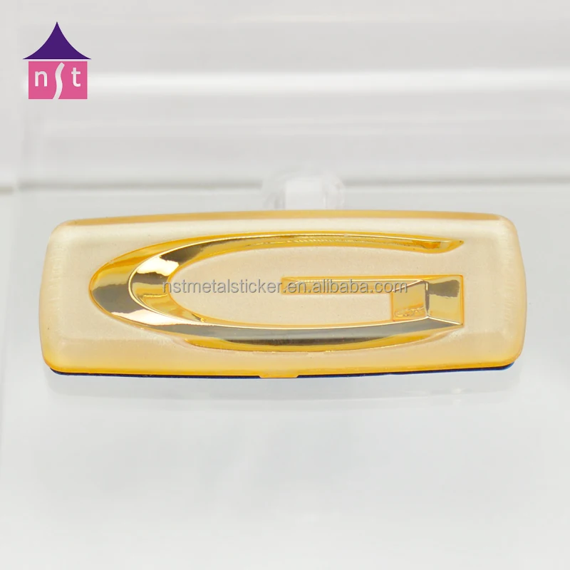 Custom chrome plastic car emblem car sticker 3D look logo,ABS car emblems