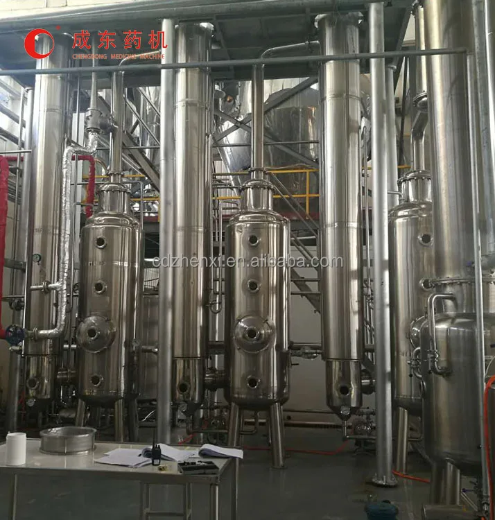 Single / Double / Triple Effect External Cycling Energy Saving Concentrator ( Alcohol Recovery )