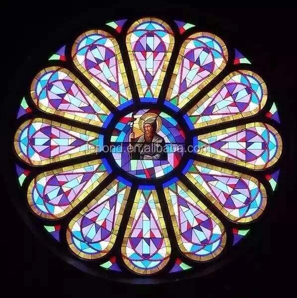 Stained Glass Dome metal with frame stained glass skylight roof