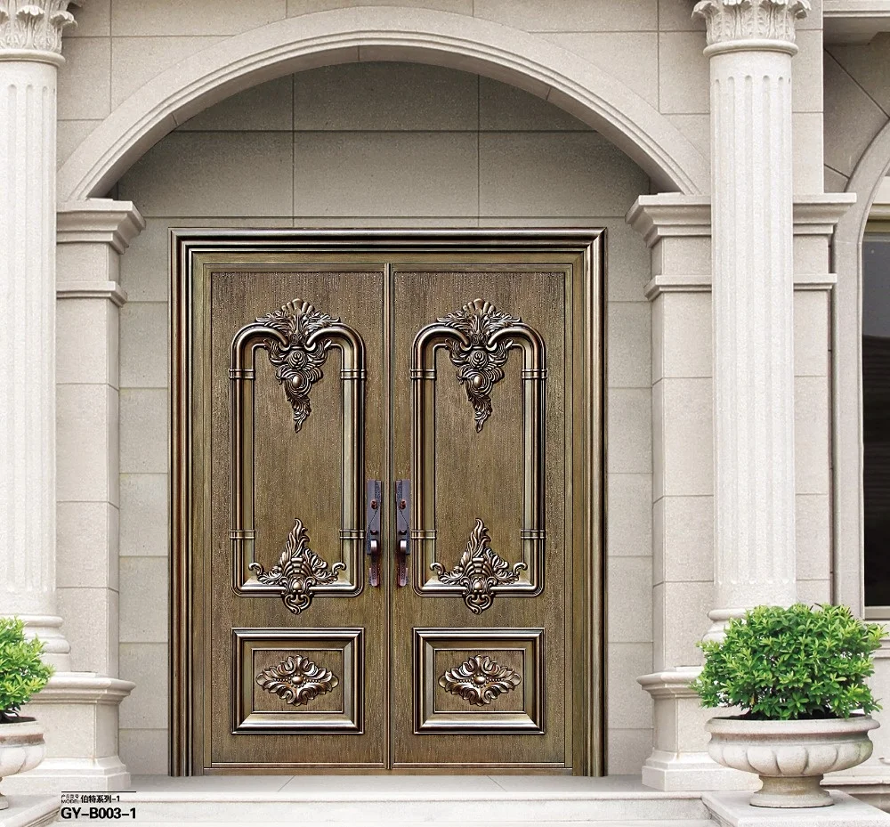 Luxury aluminum house gate designs pictures