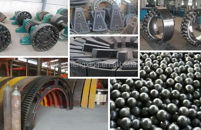 2100*4500 Wet Mining Plant Magnetite Ore Ball Mill