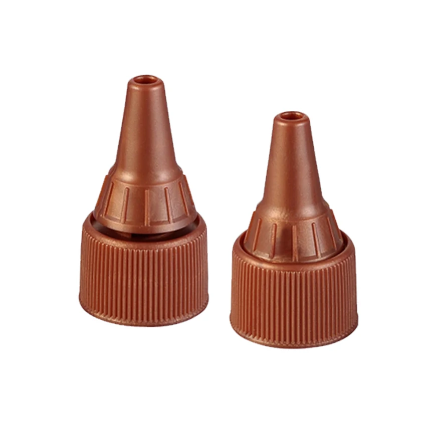 24mm Plastic twist spout cap&pointed mouth cap twist top cap