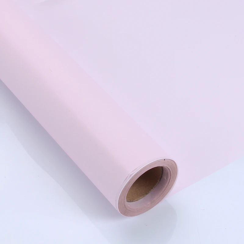 
SHINY waterproof paper sheet solid plastic cellophane wrapping specialty paper 
