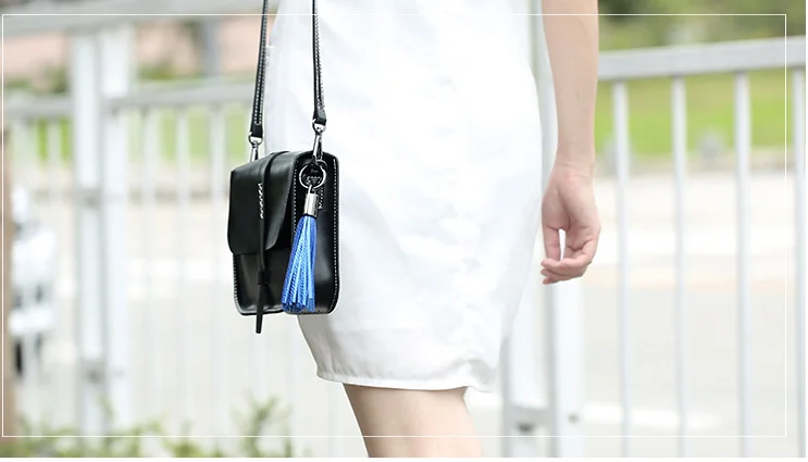 Factory price 2 in 1 usb  pu Leather connector   tassels charging