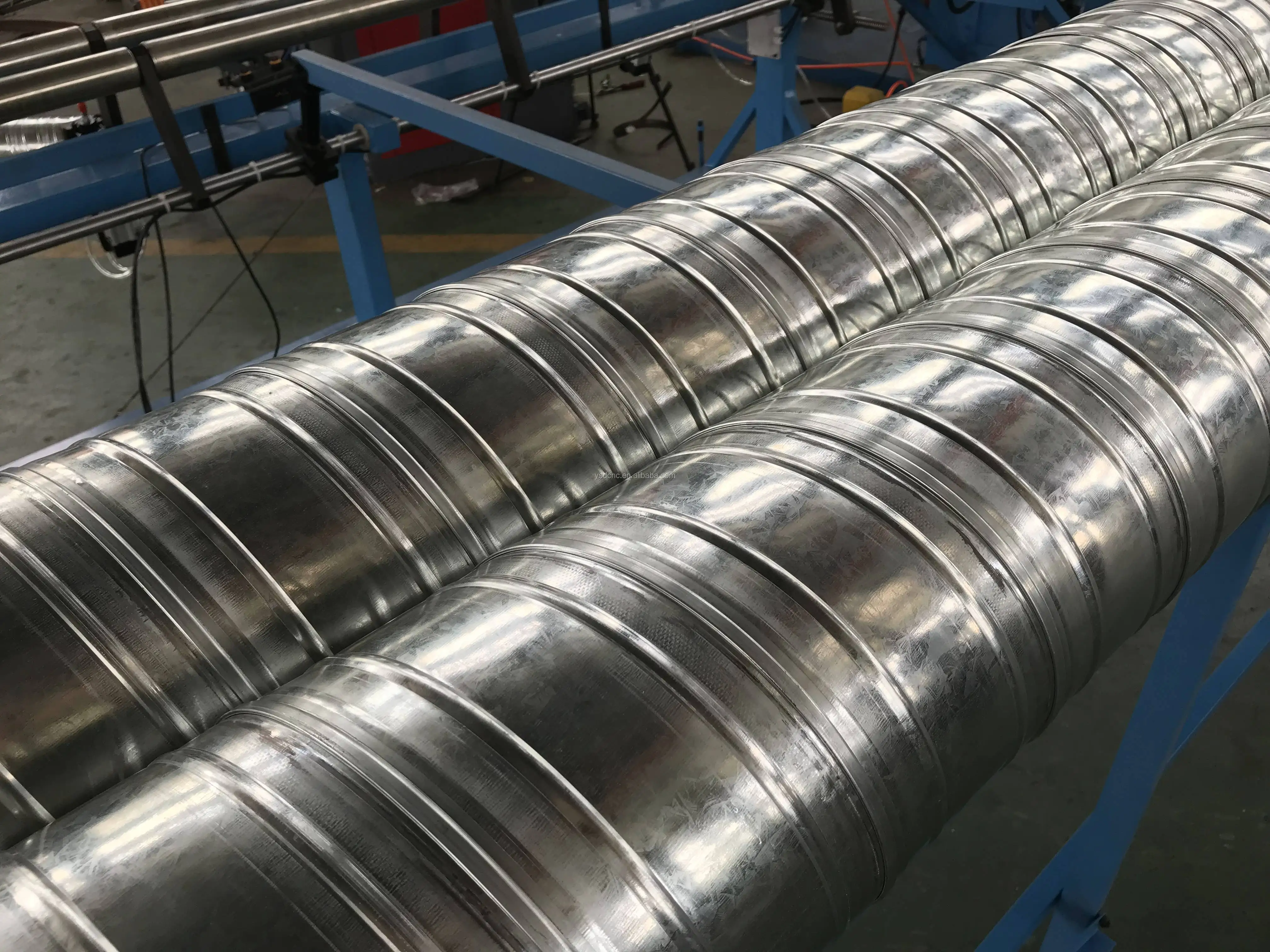 YSD-85/1500 China Supplier duct hvac automatic spiral duct making machine