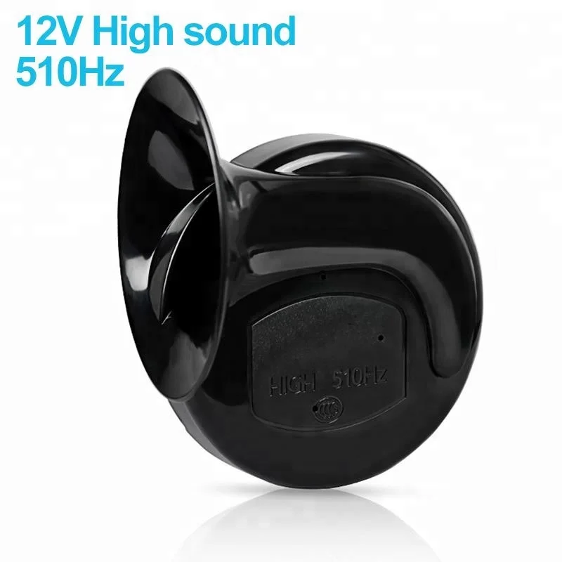 Universal High Quality Waterproof 12V 4A Electric Horn Klaxon With High Low Sound For  Car Truck Pickup Bus RV