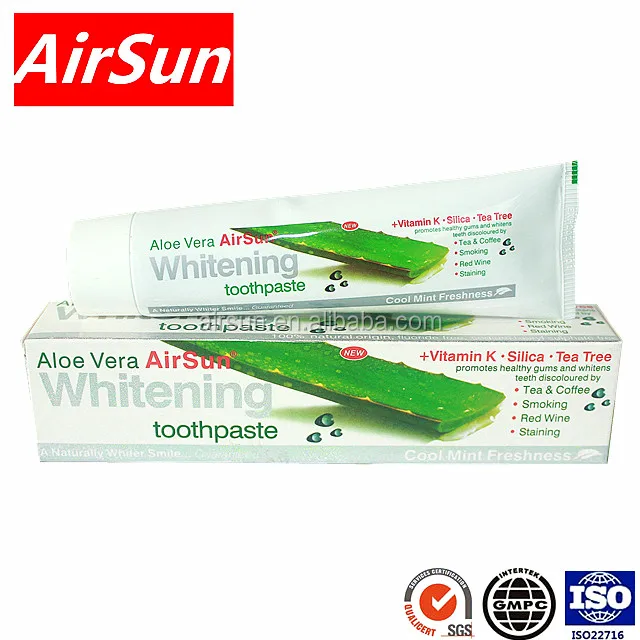 AirSun Fresh Mint Aloe Vera Triple Action Natural Toothpaste
