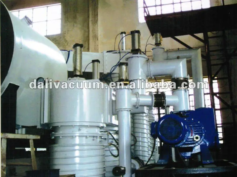 PVD gold /chrome/nickel/sliver/zinc/titanium/aluminum Glass Vacuum Coating Machine