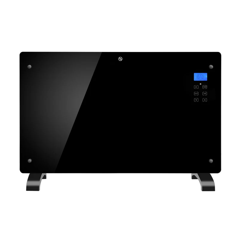 Настенный и стоячий стеклянный нагреватель с алюминиевым нагревателем X-образной формы