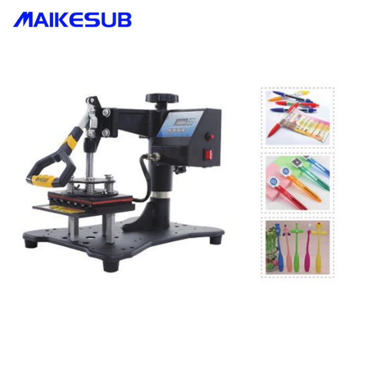 Digital Pen Heat Press Machine manual pen printing sublimation heat press for 6pcs Ball-point Pen Heat Transfer Printing 10X15cm