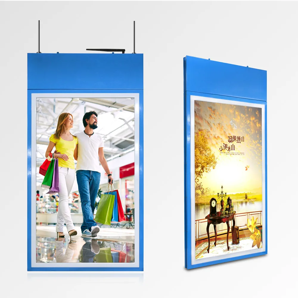 Android/Windows 43 дюйма двойной цифровой ЖК-экран высокого разрешения ЖК-дисплеи рекламы экраны на автобусах