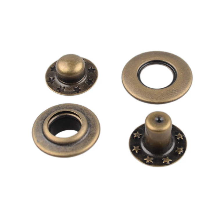Изготовление на заказ высокого качества рубашка заклепки одежды металлическая кнопка швейная фурнитура металлические пуговицы