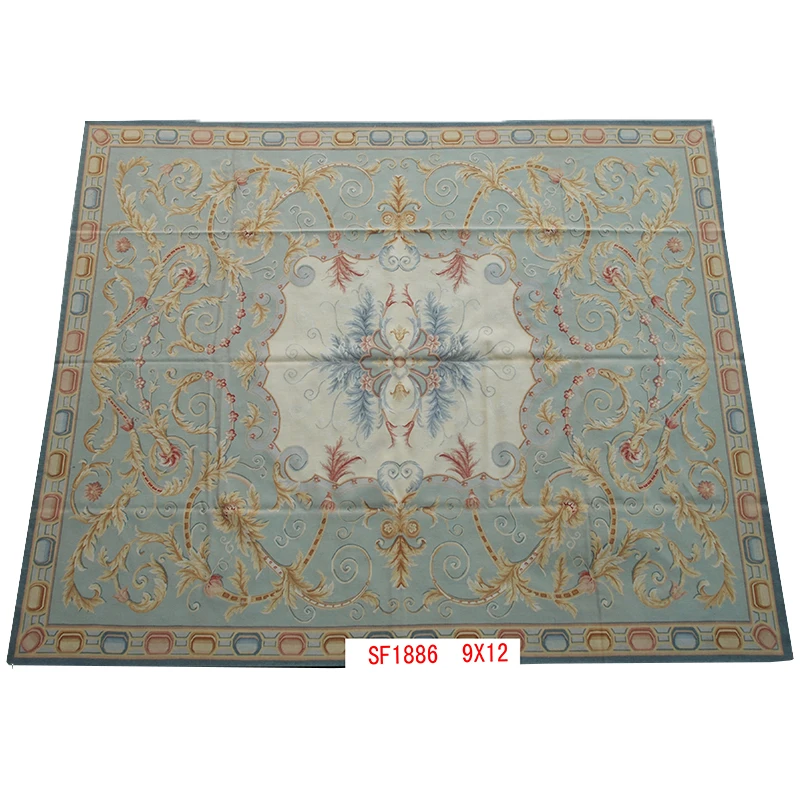 High quality aubusson rug, flat weave,New Zealand wool Aubusson RUG