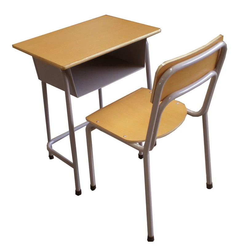 Современная мебель для студентов и учебы, недорогой Прикрепленный деревянный Регулируемый Одноместный стол для школы
