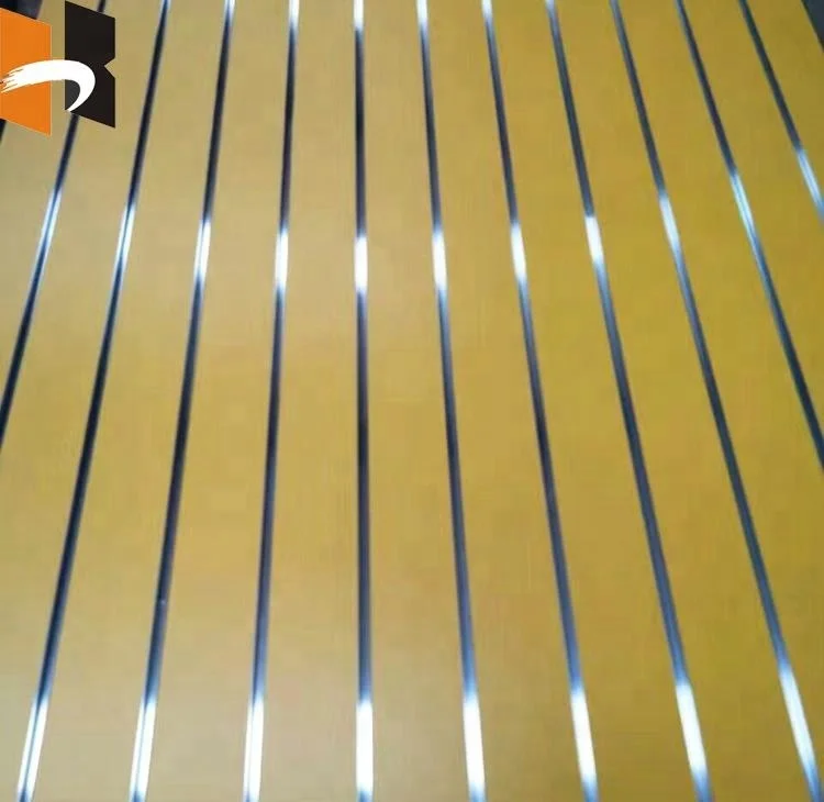 New design melamine laminated MDF slatwall panels