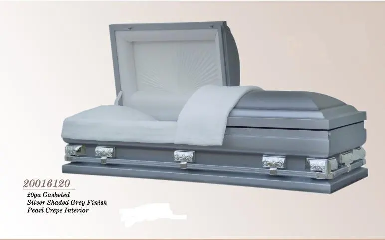 THR-18098125 Metal funeral products casket with sofa cushion