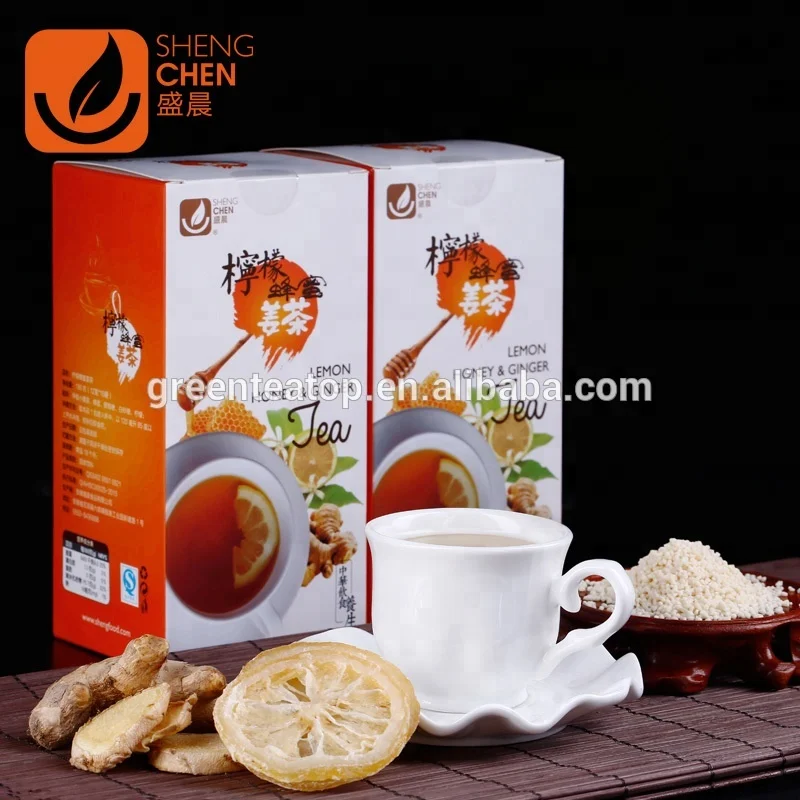 Chinese manufacturer OEM private label tasteful 18g/10 Sachets/24Boxes/Carton Enhances Immunity ginger tea