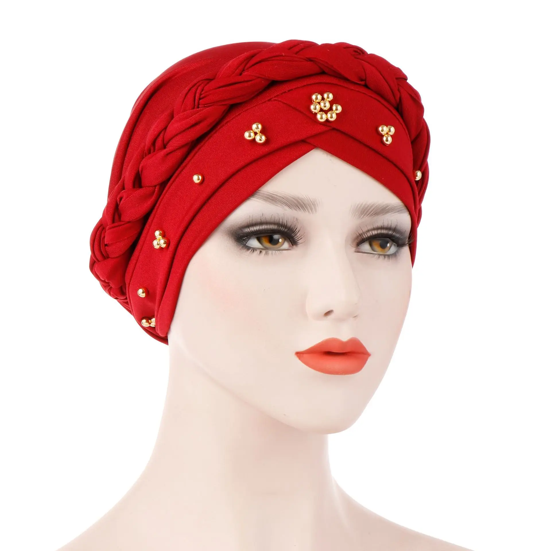 Good design Woman Headband Turban Hat Fashion Muslim Hijab Hat