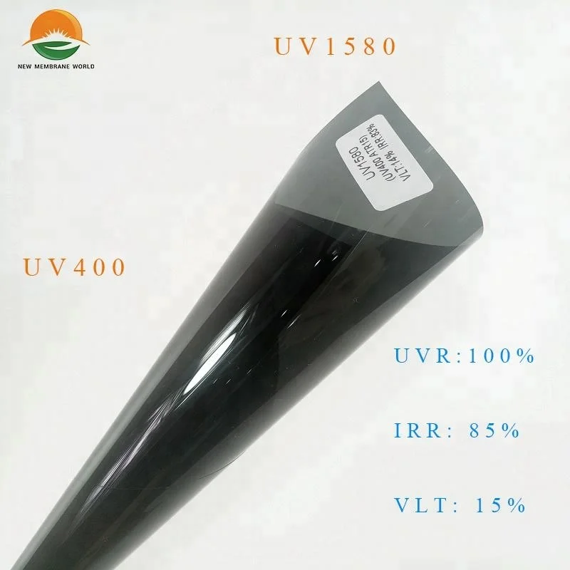 100% устойчивы к ультрафиолетовому излучению ПЭТ автомобилей Солнечная Окно Оттенок Фильм