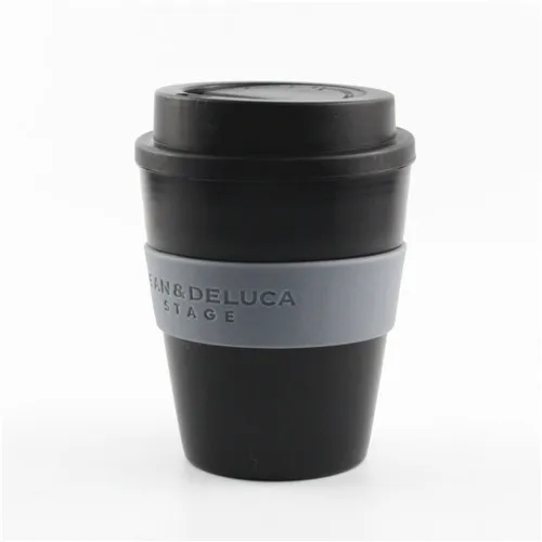 Пластиковая матовая черная Дорожная кружка объемом 16 унций для