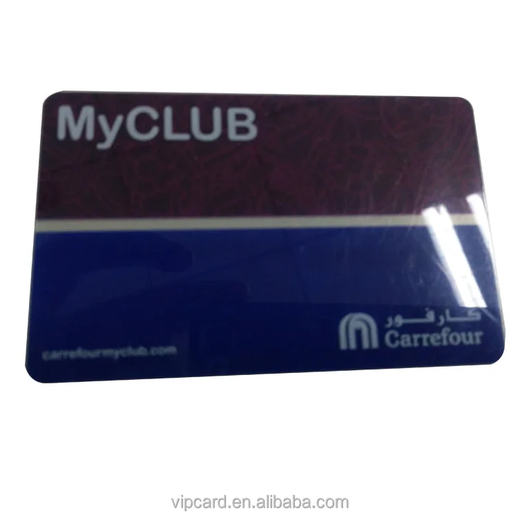 Клубная визитная карточка с полной цветной печатью клейкая карточка.