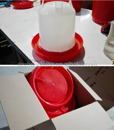 Plastic Manual Poultry drinker Feeder chicken water feeder, poultry feeders and drinkers