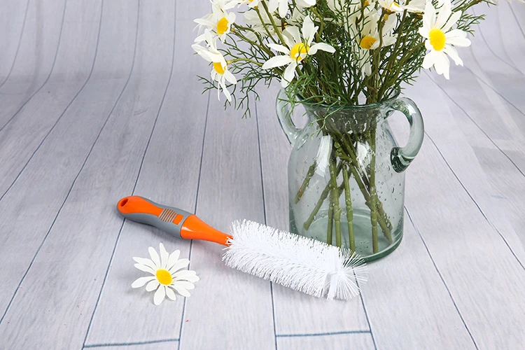 Long Handle Baby Bottle Brush Plastic Nylon Wash Cleaning Brush