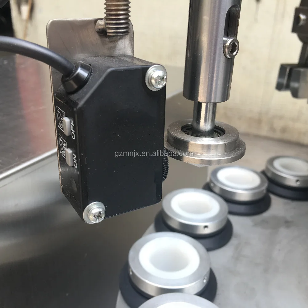 Diamond purple empty mascara rose gold 10ml lip gloss pvc paper heat shrink tube filling and sealing machine