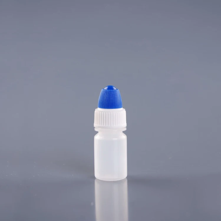Wholesale 5ml Liquids Eye Drops Bottle White Plastic Dropper Bottles
