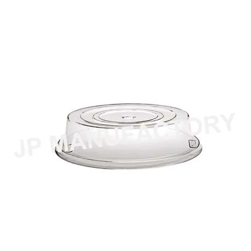 PC polycarbonate round clear flat food cover
