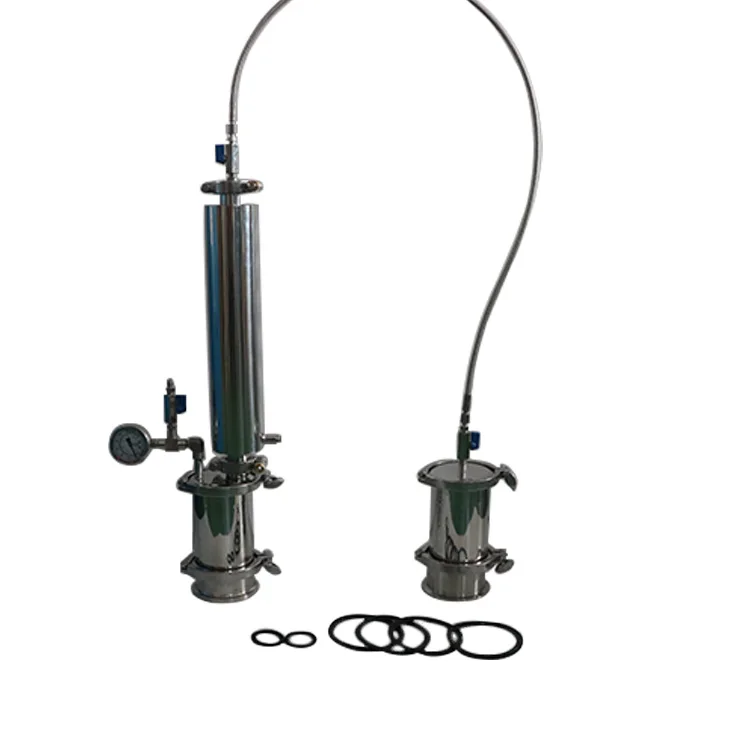 Экстрактор BHO от 45 г до 225 г, мини-пассивный экстрактор с замкнутой петлей, экстрактор BHO 45 г