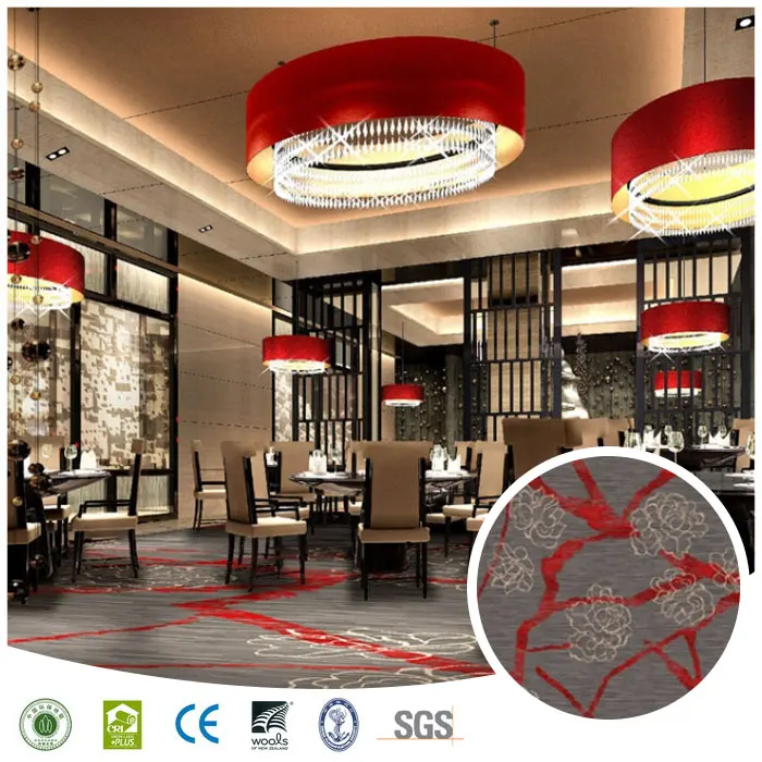 Hand Tufted Carpet Flooring Luxury Hotel Carpet Restaurant Custom Carpet Rugs For Hotel Lobby