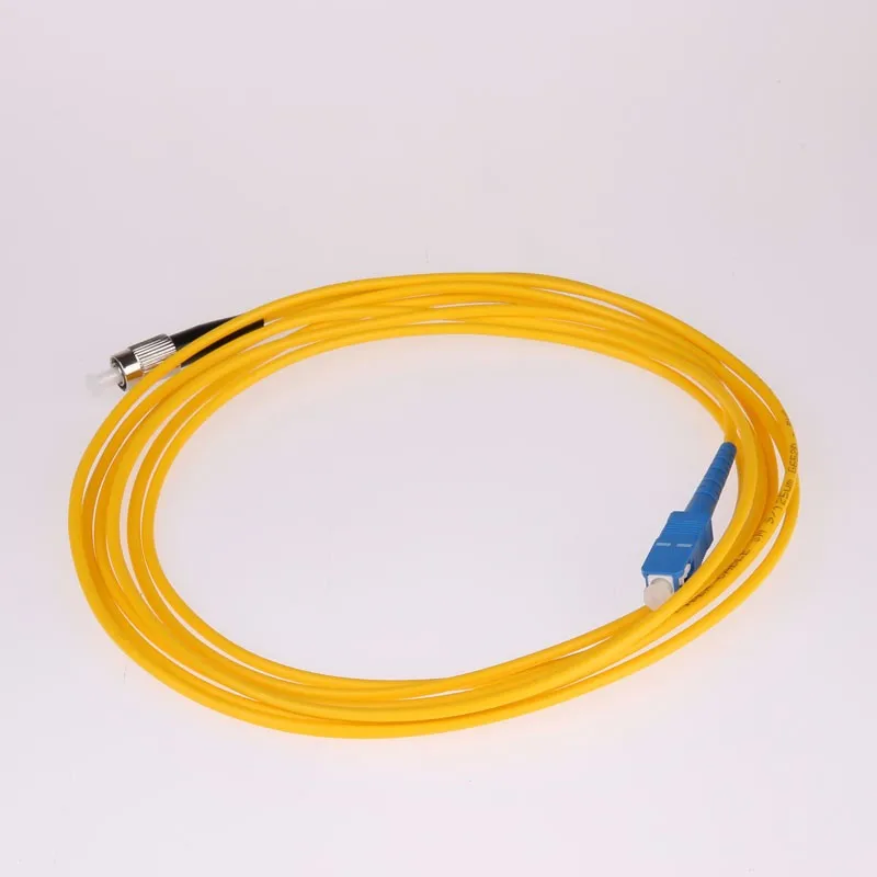 SC-FC одномодовый волоконно-оптический патч-корды волокна перемычки